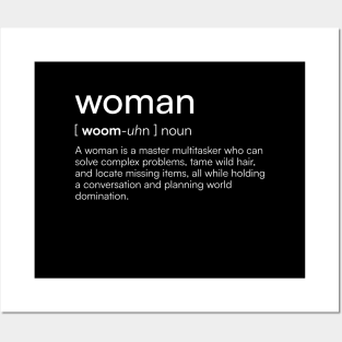 Woman Definition Posters and Art